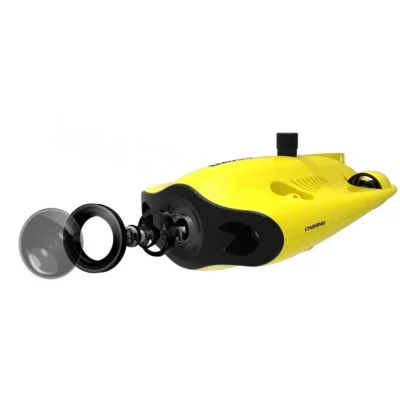 Perseguindo Gladius Mini S Drone Subaquático com Câmera 4K UHD 100m de Profundidade Classificação 4h Tempo de Execução ROV para Exploração Científica Mergulho