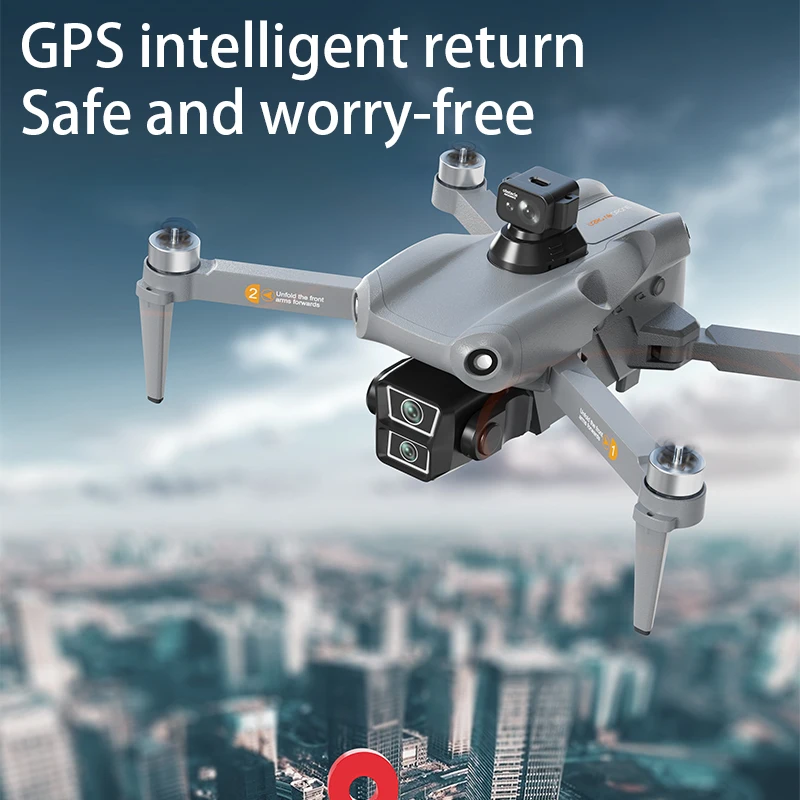 L300 Ultra Drone Profissional 4K Grande Angular Câmera HD 5G GPS Wifi FPV 3 Eixos EIS RC Dron 360 ° Brinquedos Quadcopter para evitar obstáculos - Image 4
