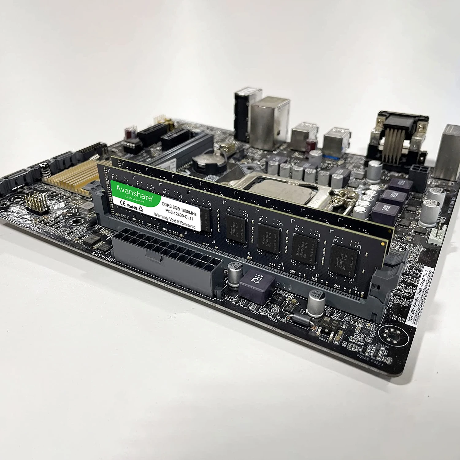 Avanshare-Super 8GB Desktop RAM, DDR3, 1600MHz, 1333MHz, PC3-12800U, PC3-10600U, 4GB DIMM, Intel AMD, 1.5V, 1.35V, 2RX8, Memória não-ECC - Image 4