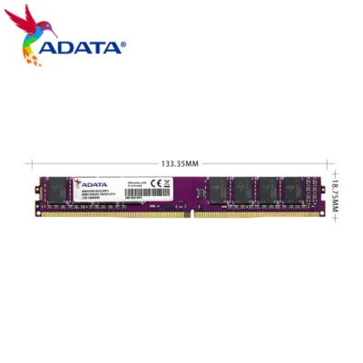 Memória Original ADATA VLP DDR4 3200MHZ Módulo RAM de 288 Pinos 8GB 16GB de Baixo Consumo para Computador Desktop