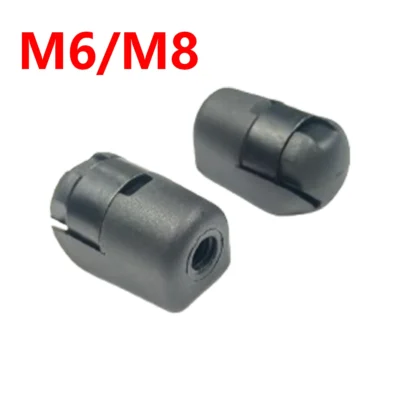 Suporte de elevação de mola a gás para carro, 2 peças, substituição de amortecedor, conectores de encaixe fixo m6/m8, acessórios de rosca fêmea