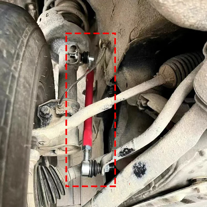 Sistema de desconexão mais rápida ajustável, ligação final de elevação de 0-3 polegadas para 2006 + Mitsubishi Pajero V73 V75 V77 V93 V97