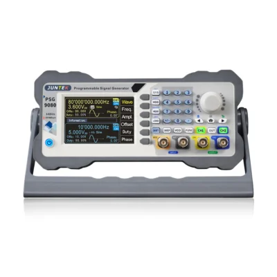 JUNTEK-Dual Channel arbitrária Wave Generator, função programável, fonte do sinal, PSG9080, 80MHz