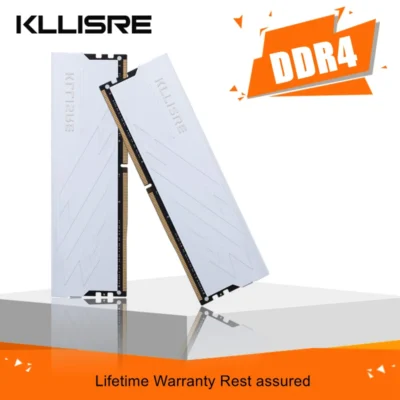 Kllisre Memória DDR4 Ram 16GB 3200MHz 3600MHz Memória de desktop