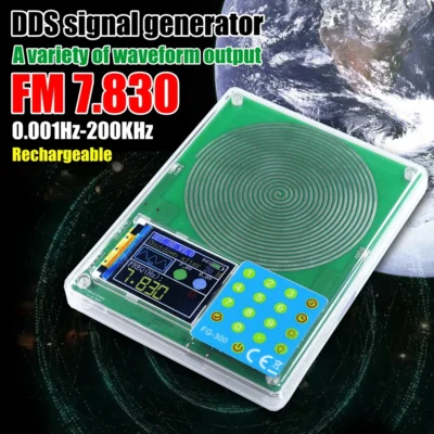 Gerador de sinal de função FG-300 dds 0.001hz-200khz módulo ajustável senoidal + quadrado + triângulo + forma de onda de dente de serra ﻿