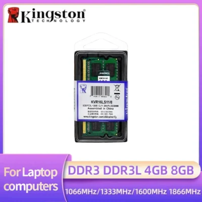 Kingston laptop ram ddr3l ddr3 8gb 4gb 1066mhz 1333mhz 1600mhz 1866mhz SO-DIMM PC3-8500 10600 12800 notebook ddr3 canal duplo
