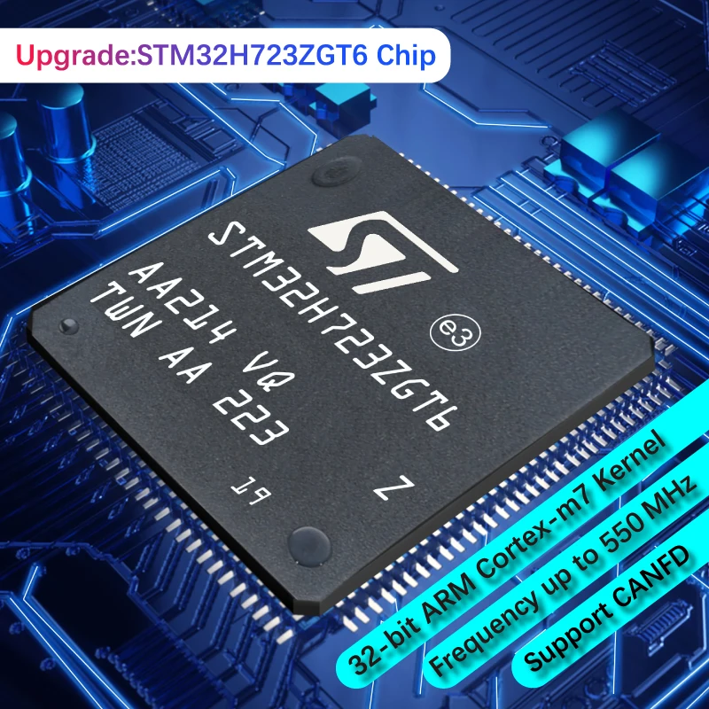 Mellow FLY Super ♾️ Placa Pro Board 3+5 HV 8 Eixos 32Bit 550MHz 2oz PCB de Alta Velocidade para Placa-Mãe de Impressora 3D RRF/Klipper Voron Vzbot - Image 2