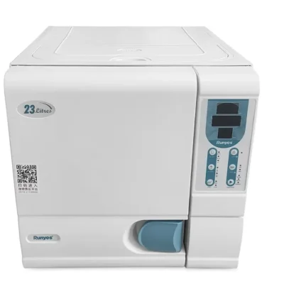 Runyes 23L Máquina de esterilização Pressão a vácuo Esterilizador de alta temperatura Armário de desinfecção com selador de saco de impressora