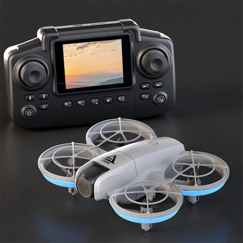 Drone Lenovo E69 com Câmera Dupla HD 8K, Fluxo Óptico, Controle por Tela, Fotografia Aérea e Motor Brushless, Aeronave de Controle Remoto - Image 3