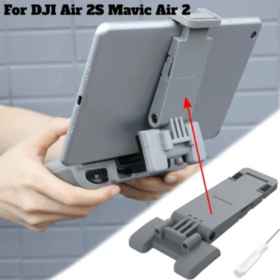 Tablet estendido suporte de montagem para dji ar 2s mavic ar 2 drone controle remoto tablet suporte acessório tablet clipe titular