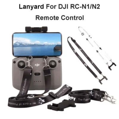 Correia de cordão para controle remoto com gancho fixo para dji mini 2 3 4 pro/neo/flip/air 2s/3/mavic 3/dji rc n1 n2 n3 acessórios para drones