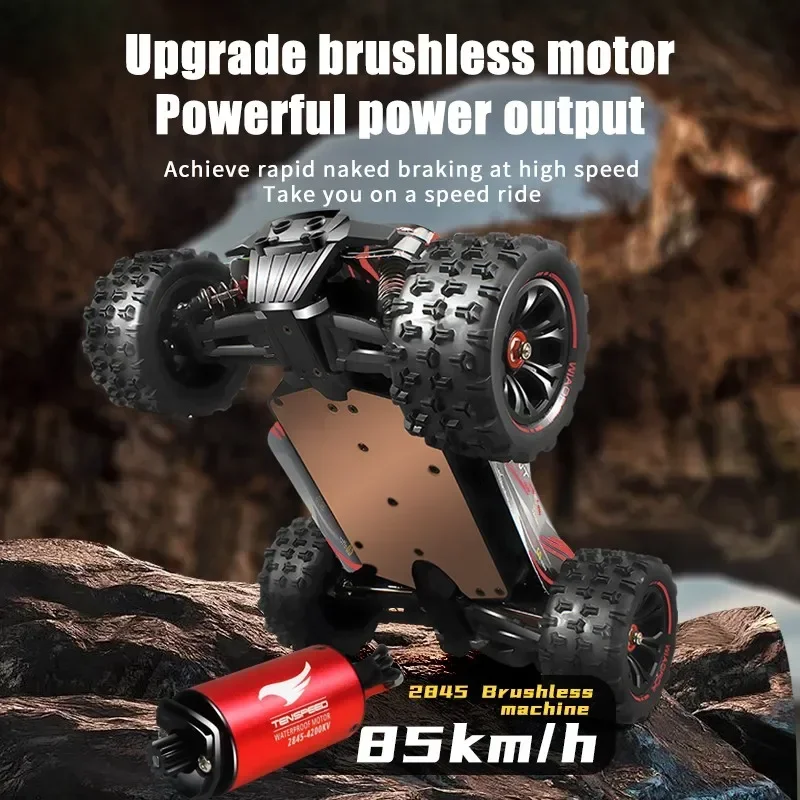 9522PRO 85 KM/H Carro RC de alta velocidade sem escova com tração nas quatro rodas Off-road Drift 1:16 Carro de corrida profissional 9522 50 KM/H Brinquedo para meninos - Image 4