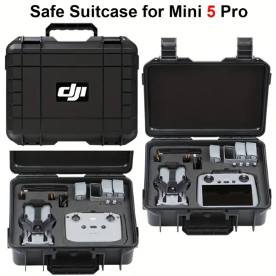 Adequado para estojo de armazenamento DJI 5 Pro, estojo à prova de explosão 5 Pro, estojo rígido portátil de grande capacidade