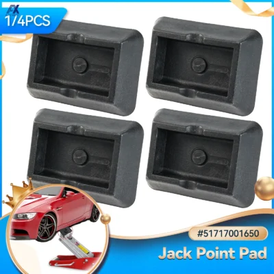 4 unidades 51717001650 Sob o carro jack elevador jacking ponto suporte almofada plug bloco capa para bmw série 5 e39 7series e38 x5 e53 automóvel