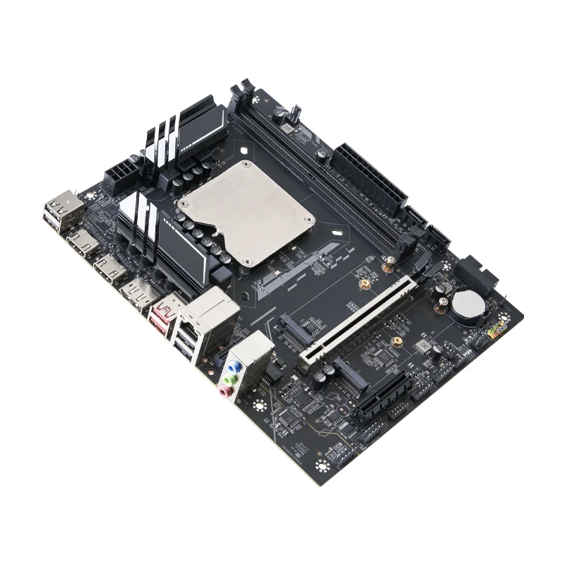 Kit DIY de Placa-Mãe para Computador de Escritório com CPU Integrada Combo 13ª Geração Core Interposer Q1J1 ES 0000 8C12T DDR5 RAM Desktop - Image 4