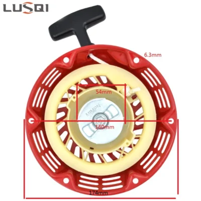 LUSQI Recoil Starter Steel Plate, Ratchet Rod Paws, Adequado para Honda 168F, 170F, GX160, GX200 Gerador, Lawn Mower Substituições, Gift Cup