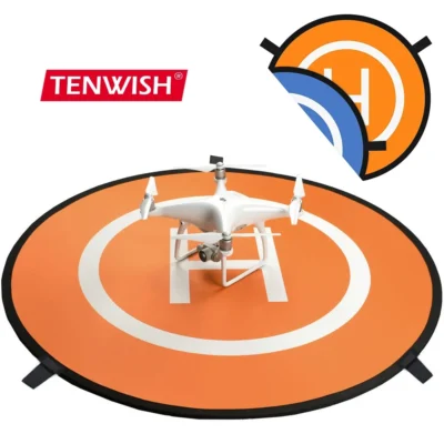 Almofada de pouso para lançamento de drone portátil, tapete de estacionamento dobrável, estação de decolagem para dji air 2s/mavic 3/mini 2, acessórios para drones