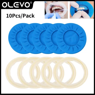 10 pçs dental descartável borracha estéril abridor de boca o forma oral bochecha expansor intraoral lábios retrator ferramentas odontologia