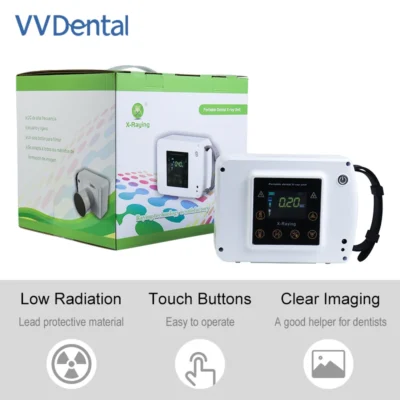 Máquina de Raios X Dental de Alta Frequência VVDental, Unidade Digital de Raios X, Sensor RVG, Câmera de Raios X Portátil, Equipamento Odontológico
