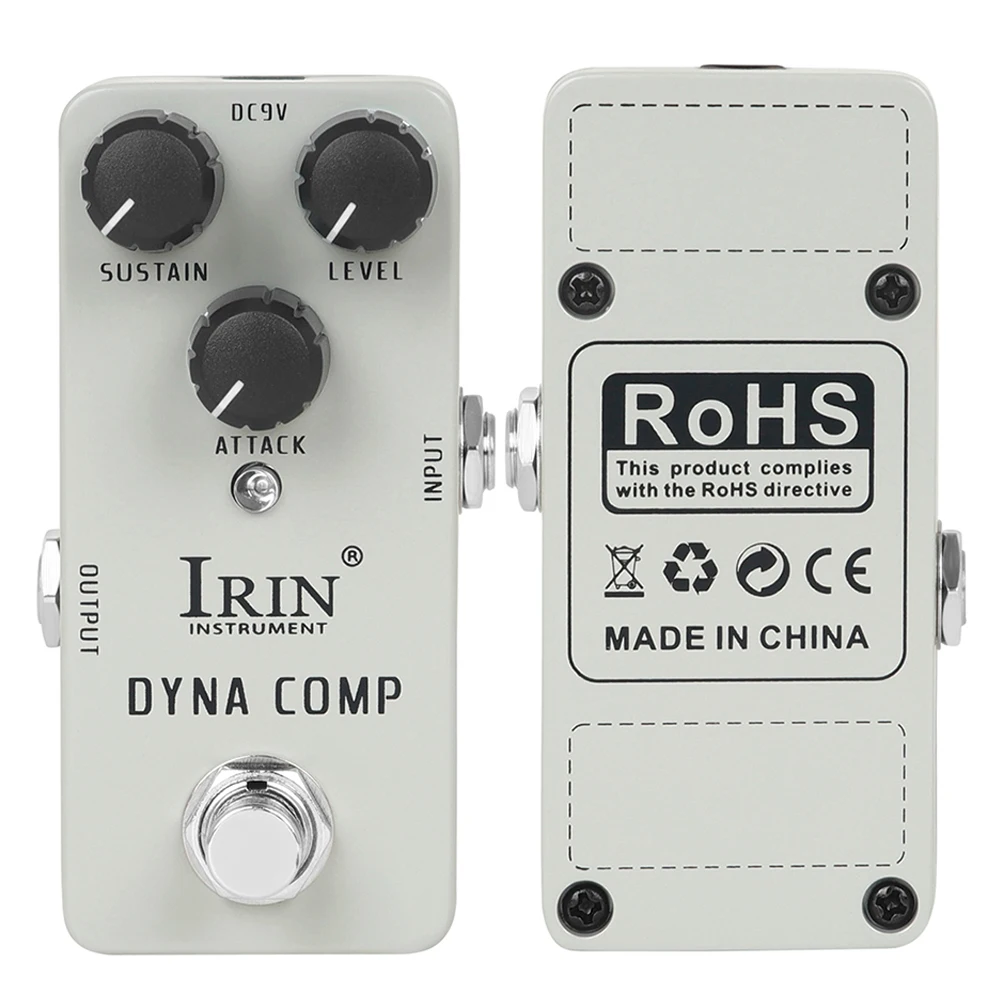 IRIN-Pedal Retro Efeito Guitarra, Overdrive, máquina de Raive, Dynamic Comp, Noise Killer, Flex Boost, tubo Sonho, Tremolo - Image 5