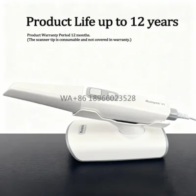 Scanner intraoral digital, equipamento odontológico, scanner 3d dental de 5a geração, ai runyes 3ds v5, scanner oral, cor verdadeira, portátil
