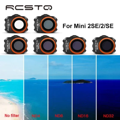 Rstoq para dji mini 2 filtros de lente de câmera drone uv cpl nd4/pl nd8/pl nd16/pl nd32/pl filtro de drone para mini 1/2/se acessórios