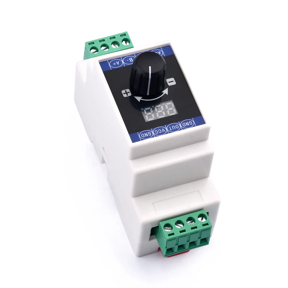 Gerador de sinal de corrente montado em trilho, dc24v ac220v 0-20ma/4-20ma, válvula analógica rs485, regulação de velocidade de conversão de frequência - Image 2