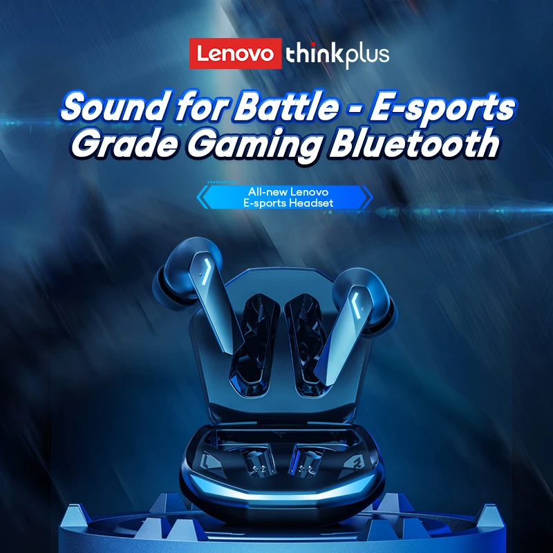 Lenovo gm2 pro tws fone de ouvido estéreo alta fidelidade sem fio baixa latência jogos música modo duplo fones música esporte - Image 3