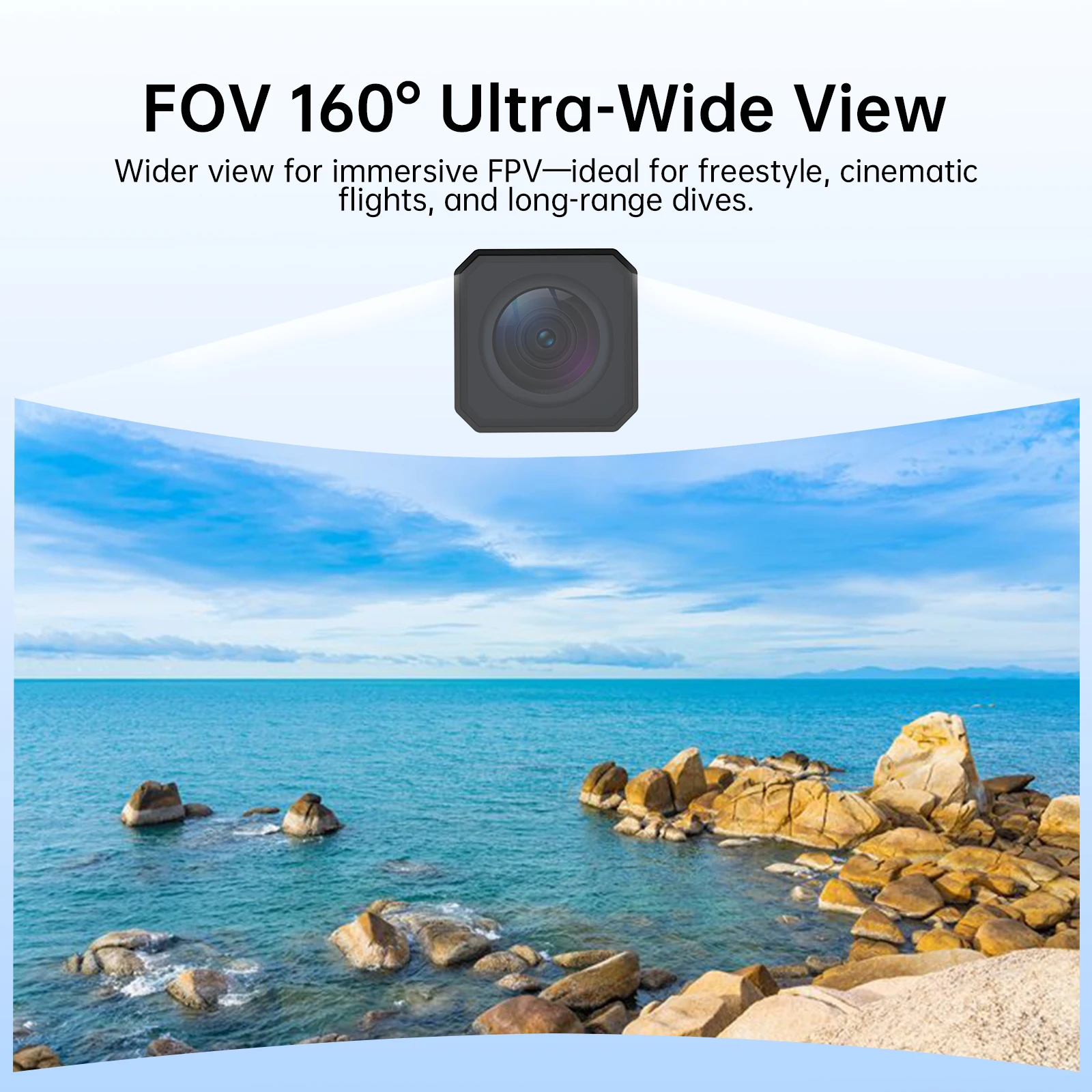 Caddx Walksnail Avatar Moonlight kit Starlight Sensor FPV Câmera ND8 Filtros 4k/60FPS Embutido EIS Gyroflow FOV 160 ° Para drone - Image 4