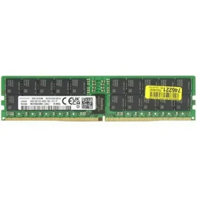 Servidor Ram M321R8GA0BB0-CQK - 1x 64GB DDR5-4800 RDIMM PC5-38400R Memória X4 de dupla classificação