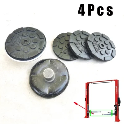 Pces/lote 120*14mm almofadas de braço de borracha resistentes elevador do carro universal ferramenta hub redondo