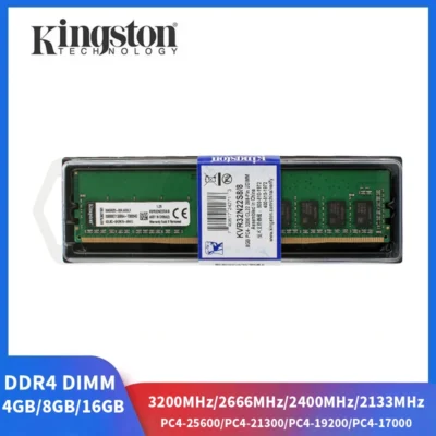Kingston ddr4 ram 32gb 16gb 8gb 4gb memória 3200mhz 2666 2400 2133mhz desktop ram 1.2v 288 pinos dimm PC4-25600 28800 19200 21300