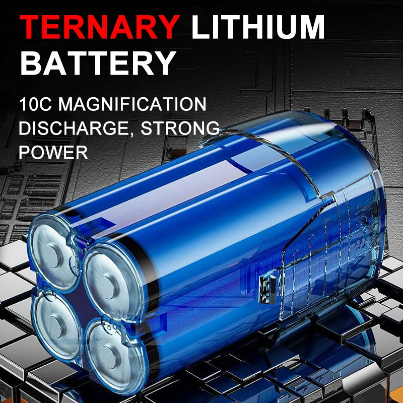 200N.m 16.8V Furadeira elétrica sem escova Chave de fenda Driver de impacto Furadeira sem fio Ferramentas elétricas multifuncionais domésticas - Image 4