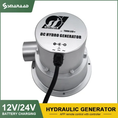 100w turbina de água portátil potência 36v 18v dc gerador hidroelétrico uso para 12v 24v bateria gerador hidroelétrico doméstico