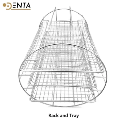 Bandeja de rack redonda de palete de autoclave esterilizador 17L universal para acessórios de marca chinesa peças ferramentas FOMOS RUNYES Woson...
