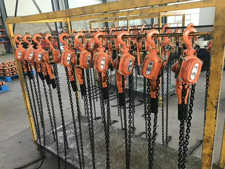 Portátil pequeno para 500kg 0,5ton 0,75ton 1ton ferramentas de elevação talha manual bloco de corrente guindaste de alavanca manual - Image 3