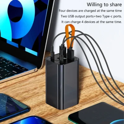 77B 20000mAh Carregador portátil com proteções segurança Powerbank para laptop e telefone