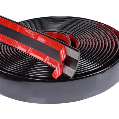 Guarnição decorativa brilhante para carro, borda da janela automática, decoração cromada, barra de impacto para-choque, 6/8/10/15/20/30mm, acessórios para veículos