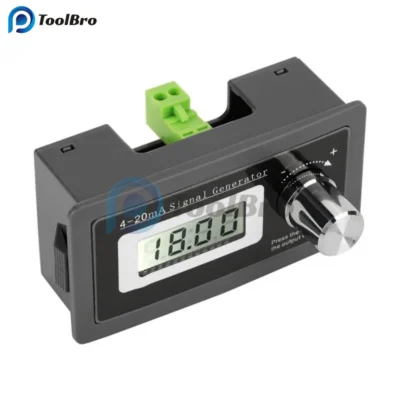 4-20mA LED Gerador de sinal digital Loop de corrente Transdutor de corrente montado em painel Suporte 2 3 4 fios