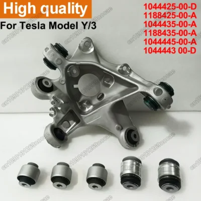Novo braço de controle bucha suspensão traseira manga de borracha junta bucha para tesla modelo 3/y 1188425-00-a 1188435-00-a 1044443-00-d