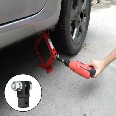 Unidade de adaptador de cric de tesoura-reparação de carro 1/2 Polegada para uso com unidade de 1/2 Polegada-brocas de impacto catraca unidade padrão-40gf
