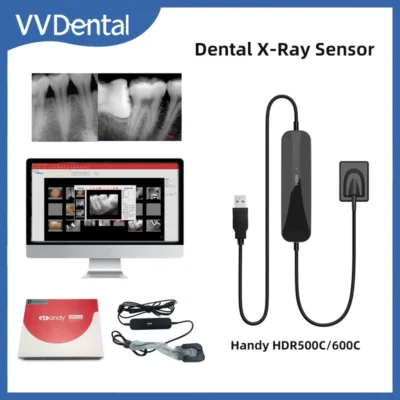 Sensor de raios X dentários RVG Sistema intraoral digital de alta frequência Imagem HD Imagem rápida compatível com diferentes máquinas de raios X