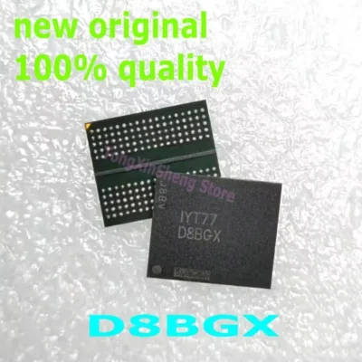 1 peça 100% novo chip de memória de vídeo original d8bgx bga ddr6 1g