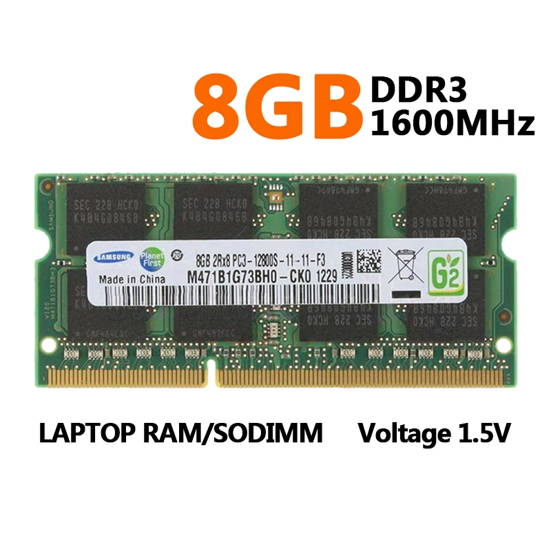 Samsung Laptop Ram DDR3L DDR3 2GB 4GB 8GB 1600Mhz SO-DIMM PC3-12800 PC3L-12800 Notebook DDR3 Dual Channel - Image 5