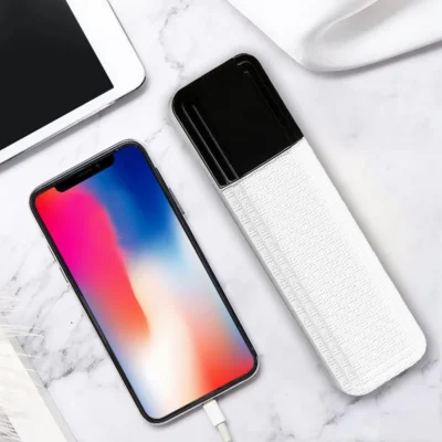 Carregador Portátil 2600mAh Power Bank de Bolso Mini Bateria Externa Leve e Prática para Emergências e Viagens Curtas