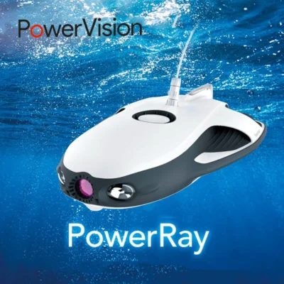 Powervision powerray explorer rov câmera subaquática drone marinho 1080p zangão de pesca rc assistente dron mergulho barco