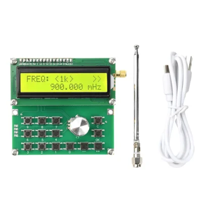 Gerador de Sinal RF 35MHz-4400MHz, Módulo de Fonte de Sinal ADF4351, Modo de Passo 1K/10K/100K/1M, Interface Tipo-C