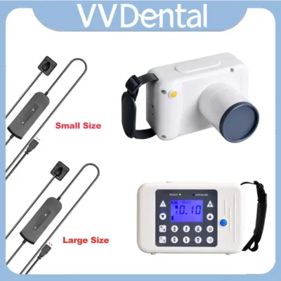 Máquina portátil de raios X VVDental e sensor RVG digital sem fio HD Sistema de imagem intraoral Radiovisógrafo Equipamento de clínica dentária