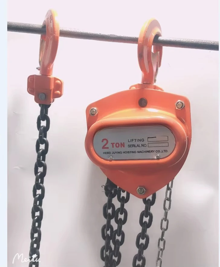 Talha de pulseira manual 12V para elevação de carga polia de metal com corrente G80 250 kg 500 kg 1 tonelada 3 toneladas 1,5 toneladas 5 toneladas de capacidade - Image 4