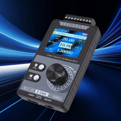 Gerador de Sinal Ajustável 4-20mA, Simulador de Tensão e Corrente DC para Teste e Calibração de Painéis de Controle PLC, LED e Pulso PWM 1-150kHz